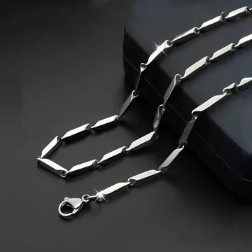 Newstyle Silver Delicate Chain Necklace for Men
